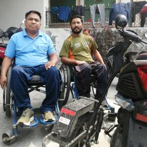 People with disabilities demand speedy construction of accessible public infrastructures in Itahari 